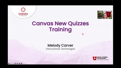 Thumbnail for Canvas New Quizzes