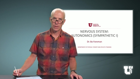 Thumbnail for PH TH 6040: M1.4.D. Nervous System: Autonomic (Sympathetic I)