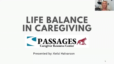 Thumbnail for Life Balance In Caregiving