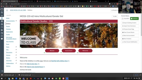 Thumbnail for joshuah whittinghill - Tour of Canvas Course