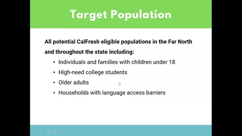 Thumbnail for CalFresh Outreach - Program Evaluation &amp; Research