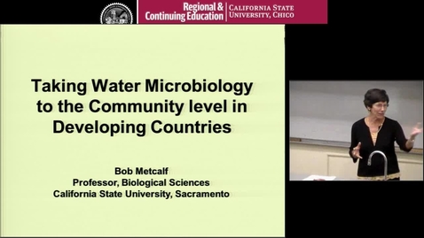 Thumbnail for Taking Water Microbiology to the Community Level in Developing Countries