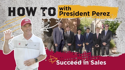 Thumbnail for HOW TO SUCCEED IN SALES