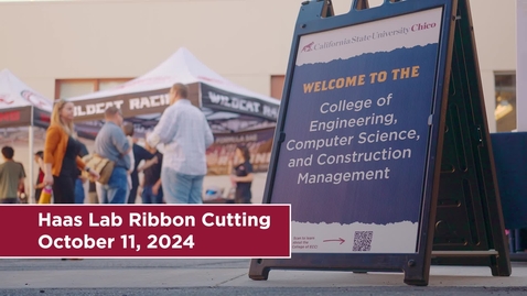 Thumbnail for Haas Ribon Cutting Highlight