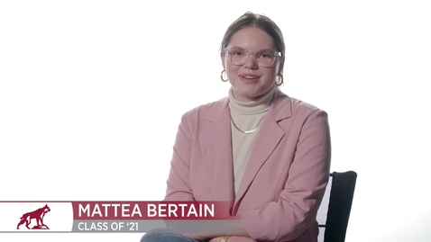 Thumbnail for Mattea Bertain - College of Business Graduate
