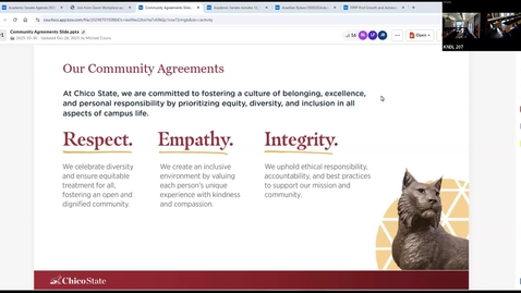 Thumbnail for Academic Senate Meeting 2/12/26