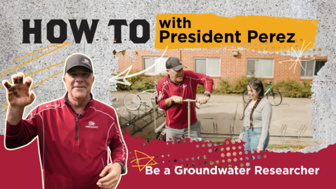 Thumbnail for HOW TO BE A GROUNDWATER RESEARCHER