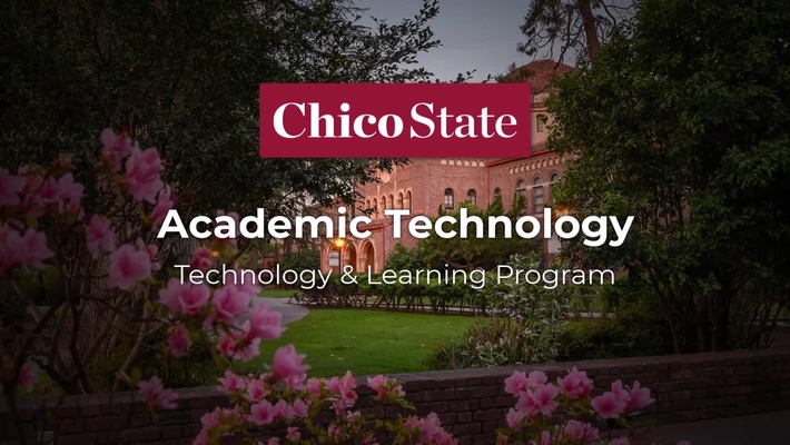 Use the Chico State Template