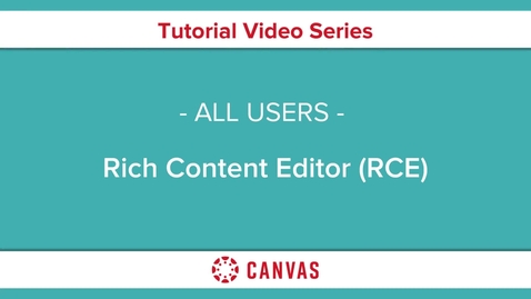 Thumbnail for Rich Conent Editor for Submitting Assignments