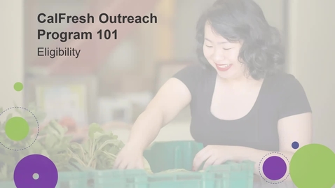 Thumbnail for Eligibility - Household, Income, Students