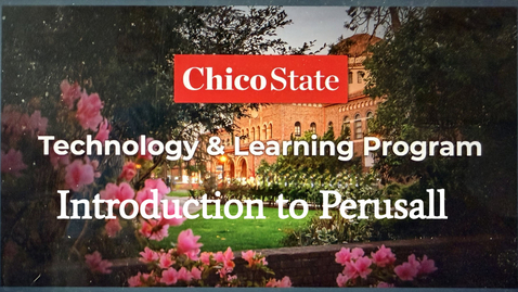 Thumbnail for Introduction to Perusall