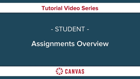 Thumbnail for Assignments (Viewing and Accessing)