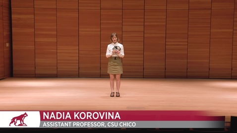 Thumbnail for Joy of Learning Presentation - Nadia Korovina - Organic Molecules for a Brighter Future