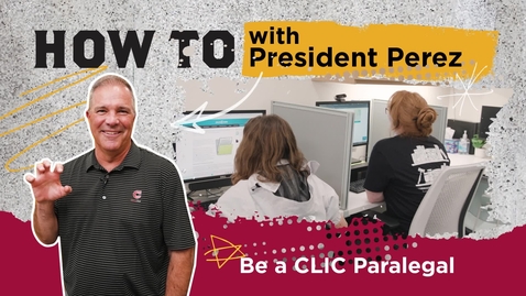 Thumbnail for How To Be a CLIC Paralegal