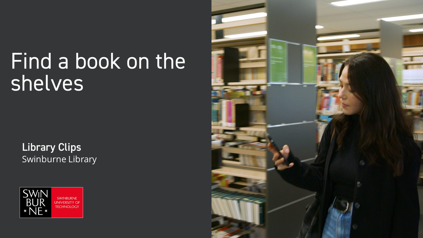 Find a book on the shelves (Library Clips) Find a book on the shelves (Library Clips)