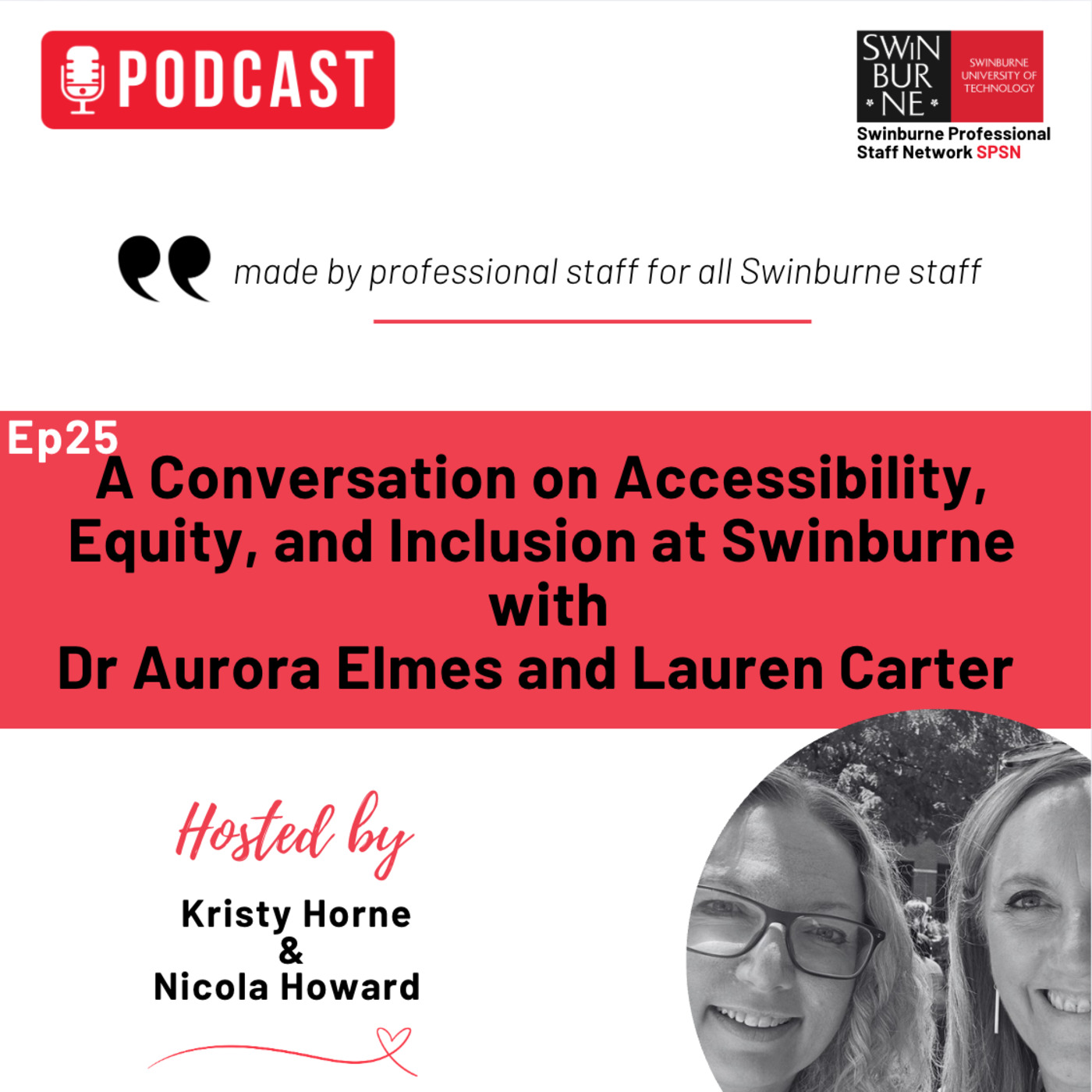 The Swinburne Professional Staff Podcast