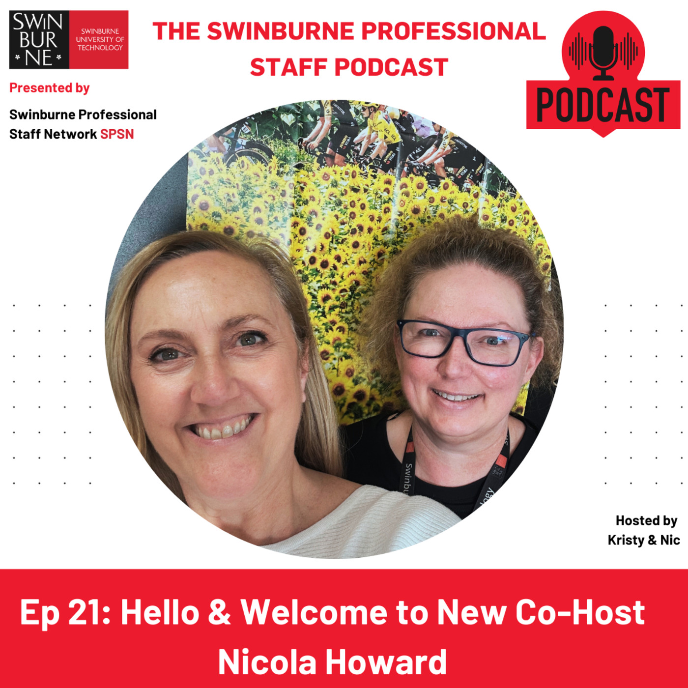 Episode 21: Hello and Welcome to the New Co Host - Nicola Howard episode artwork