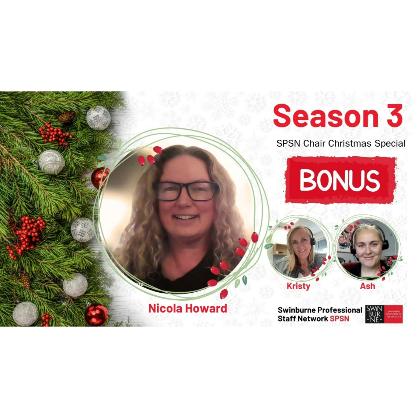 Episode 17 (BONUS): SPSN Chair Nicola Howard episode artwork