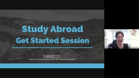Thumbnail for entry Study Abroad Get Started Session (10 May 2023)