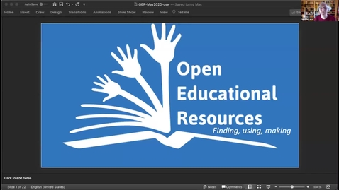 Thumbnail for entry Open Educational Resources: Finding, Using and Making