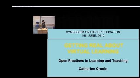 Thumbnail for entry Open Practices in Learning and Teaching