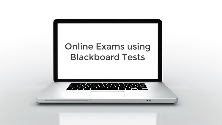Online Exams Using Blackboard Tests