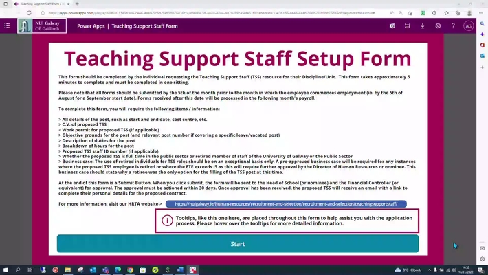 How To Complete a Contract Set Up Form for Teaching Support Staff