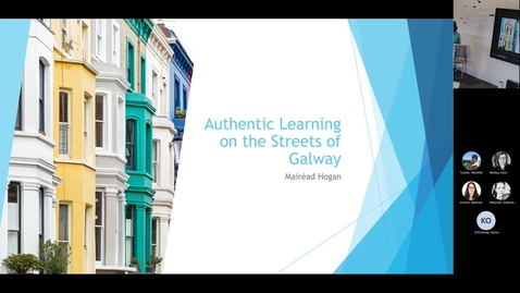 Thumbnail for entry Authentic Learning on the Streets of Galway - A User Experience (UX) hackathon