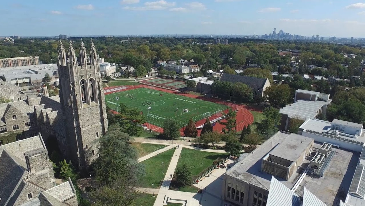 Saint Joseph's University Aerial Campus Montage