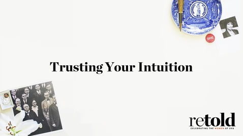 Thumbnail for entry Trusting Your Intuition: A Conversation with Nancy Twine (McIntire ’07)