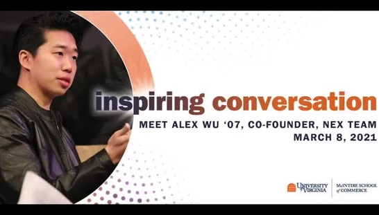 Meet Alex Wu '07, Founding Team, NEX Team