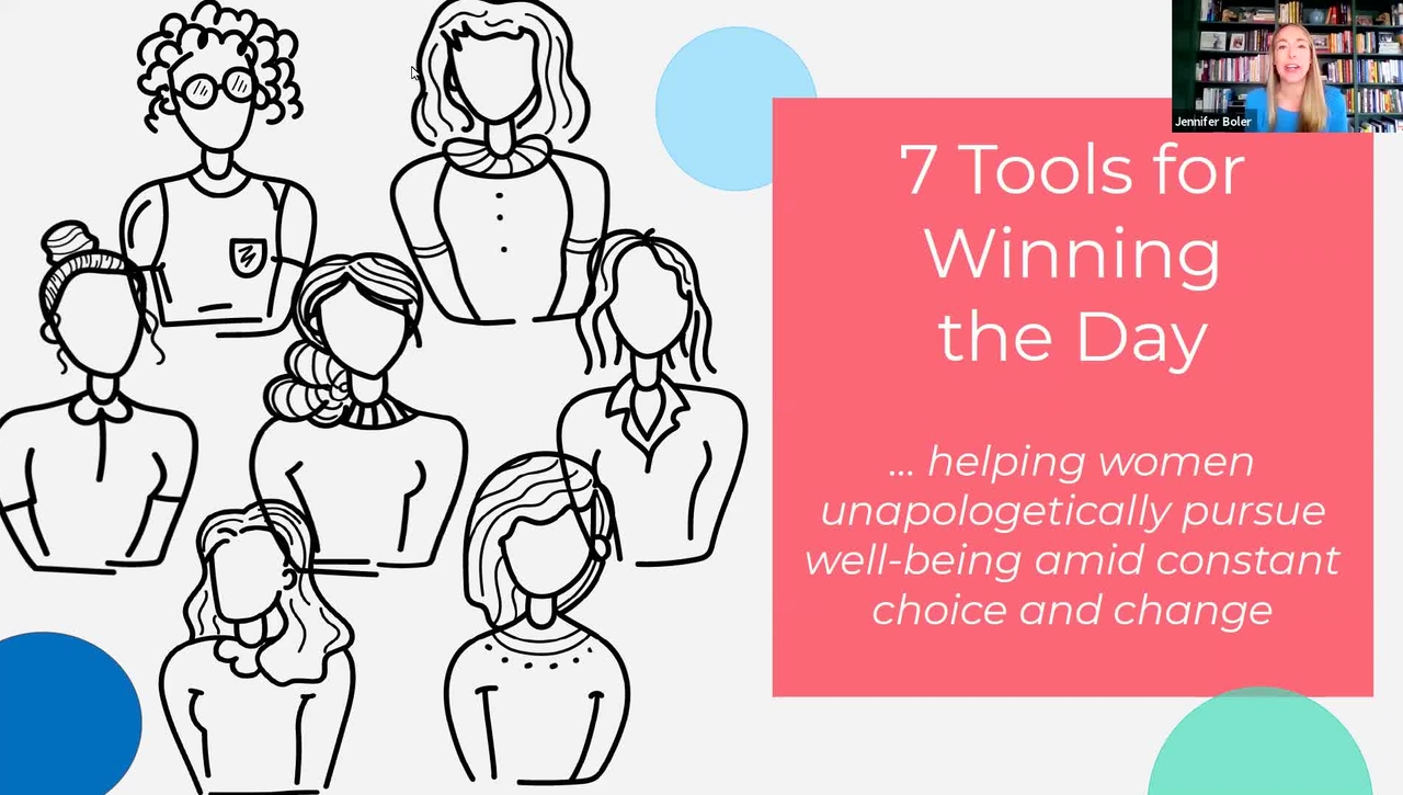 Win the Day: Proven Well-being Tools with Elizabeth Koehler ’03 and Clare Davenport