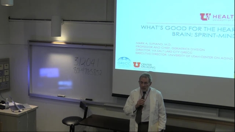 Thumbnail for What's good for the heart is good for the brain: Sprint-mind results