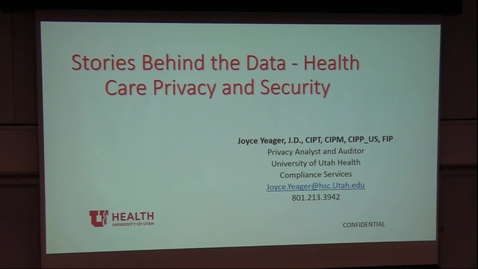 Thumbnail for Stories behind the data - health care privacy &amp; security