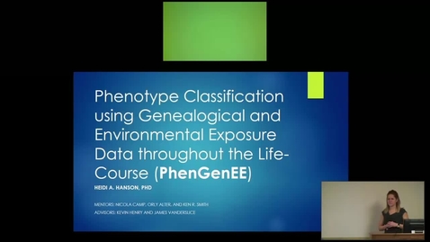 Thumbnail for entry Phenotype Classification using Genealogical and Environmental Exposure Data throughout the Life-Course (PhenGenEE)