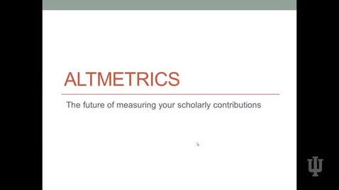 Thumbnail for Video 8 Altimetrics