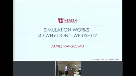 Thumbnail for 9/4/19 Simulation Works- So Why Don't We Use It?