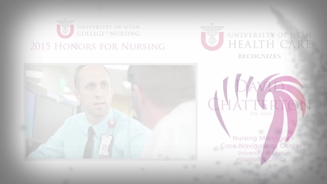 Thumbnail for Dave Chatterton University of Utah Health Care Honoree 