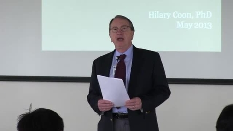 Thumbnail for Extended Pedigrees: A Tool to Discover Genetic Risk for Psychiatric Disorders