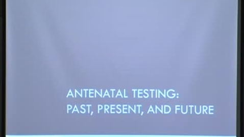 Thumbnail for Antenatal testing