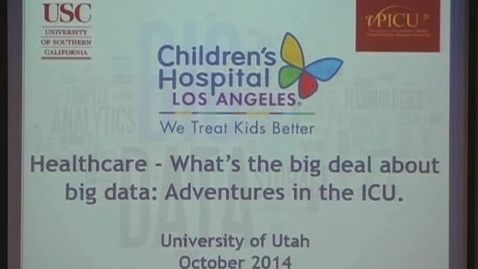 Thumbnail for Artificial Intelligence in the PICU