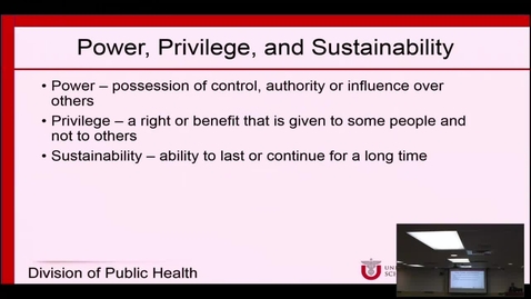 Thumbnail for Global Health Education: Power, Privilege, and Sustainability (no audio)