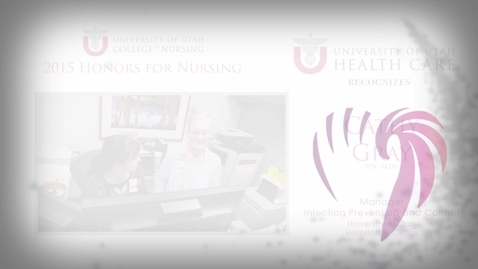 Thumbnail for entry Cathy Gray University of Utah Health Care Honoree 