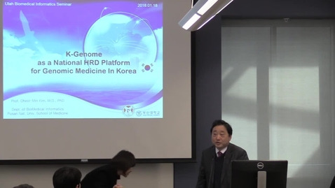 Thumbnail for K-Genome as a National HRD Platform for Genomic Medicine in Korea