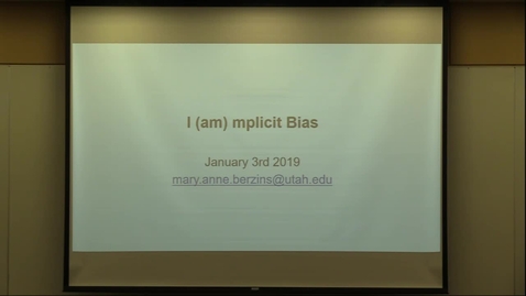 Thumbnail for I(am)mplicit bias