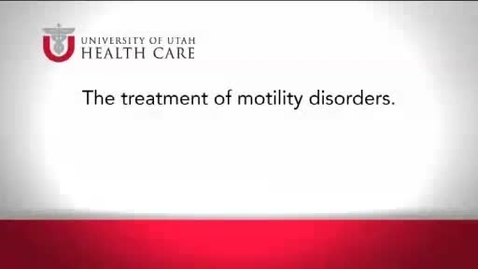 Thumbnail for Treatment of Motility Disorders