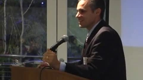 Thumbnail for Gary Johnson Memorial Lecture - Fall 2009