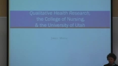 Thumbnail for Qualitative Health Research