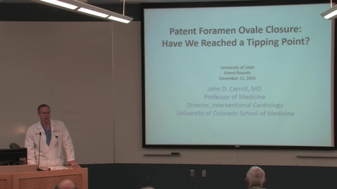 Thumbnail for Patent foramen ovale closure: have we reached a tipping point?