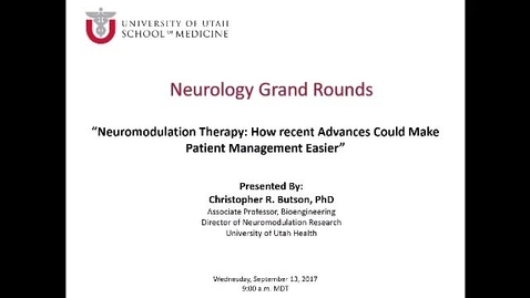 Thumbnail for Neuromodulation Therapy: How Recent Advances Could Make Patient Management Easier (But Sometimes More Difficult)